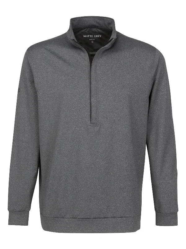 Hightower Half Zip - Charcoal Heather