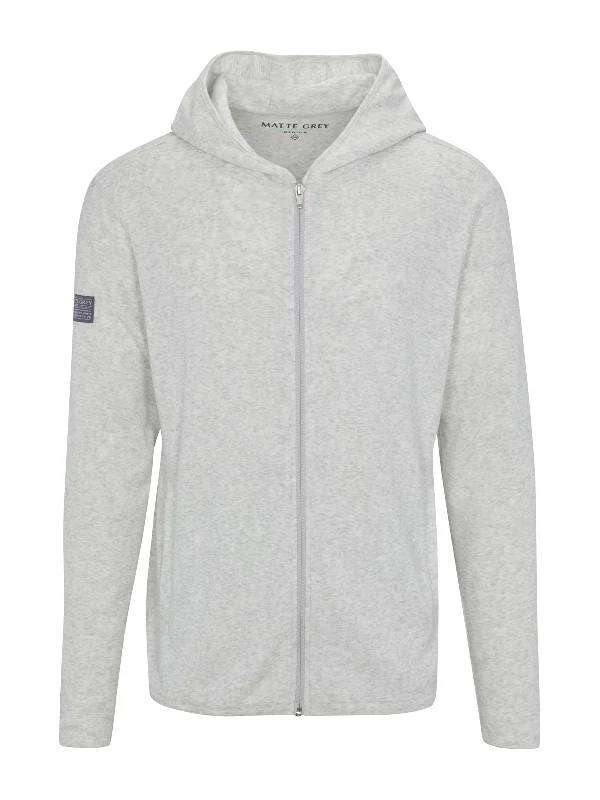 ZV Camtec Hoodie - White (Salt/Grey)