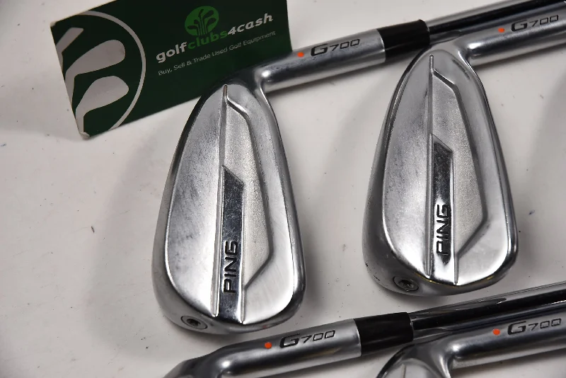 Ping G700 Irons / 6-PW+SW / Orange Dot / Senior Flex Ping CFS Distance Shafts