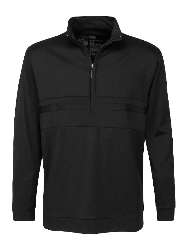 Anders Half Zip - Black