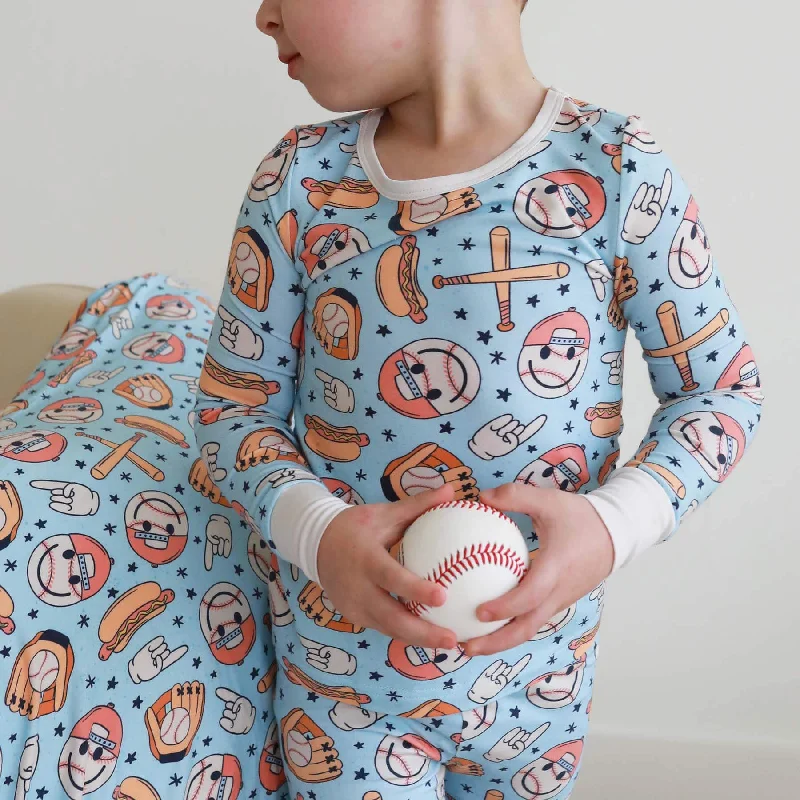 Home Run Two Piece Pajama Set