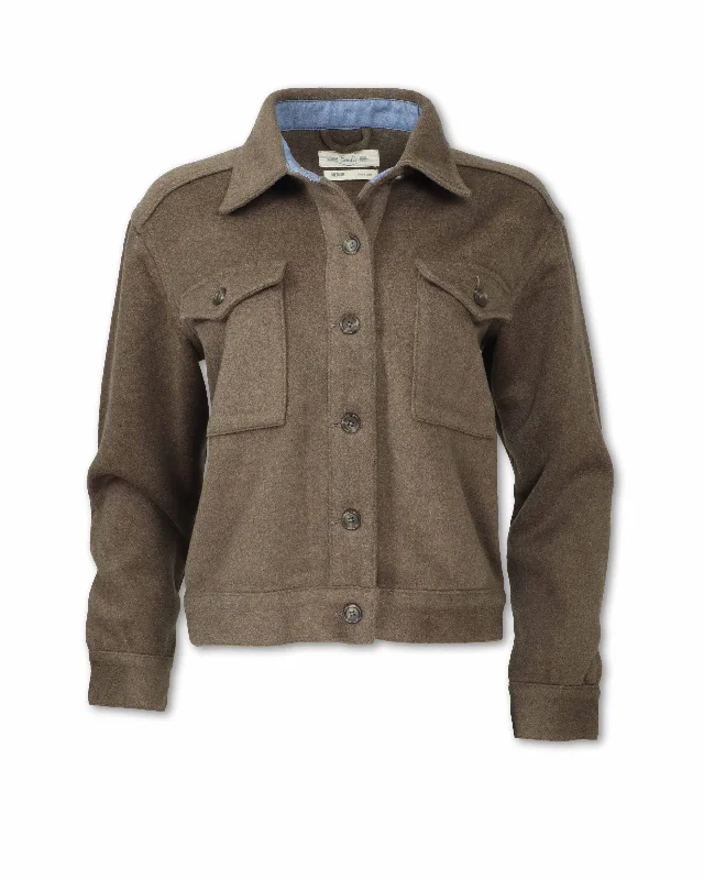 WOOL BLEND MILITARY JACKET - SHIPS 8/1/2025