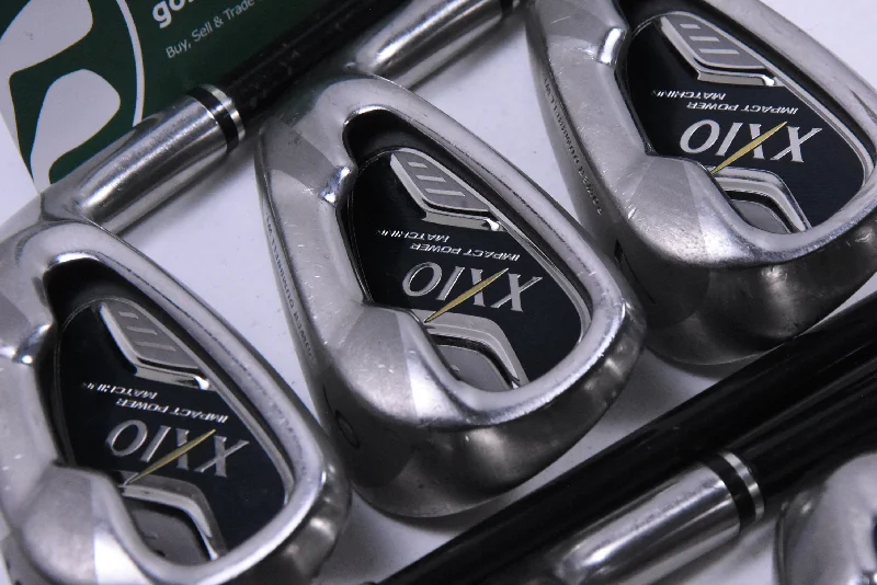 XXIO Impact Power Matching Irons / 5-PW+SW / Senior Flex XXI0 MP600 62 Shafts