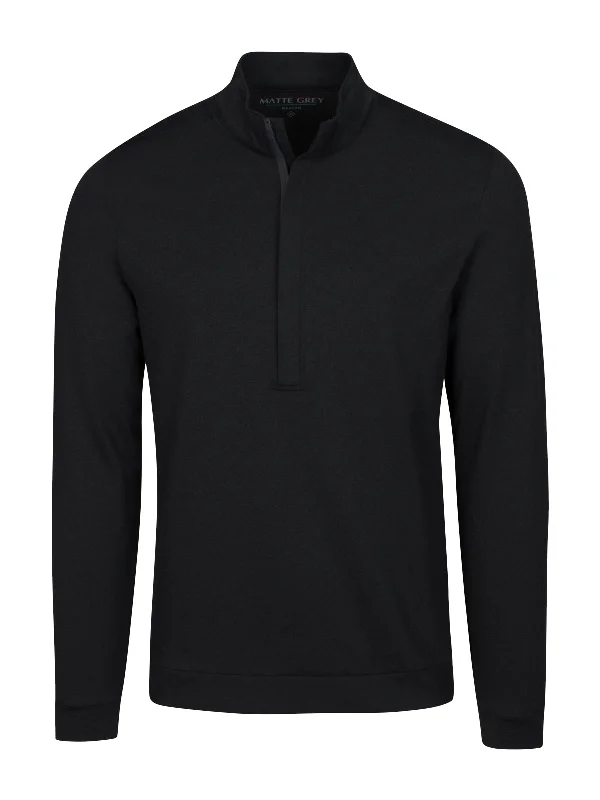 Hightower Half Zip - Black