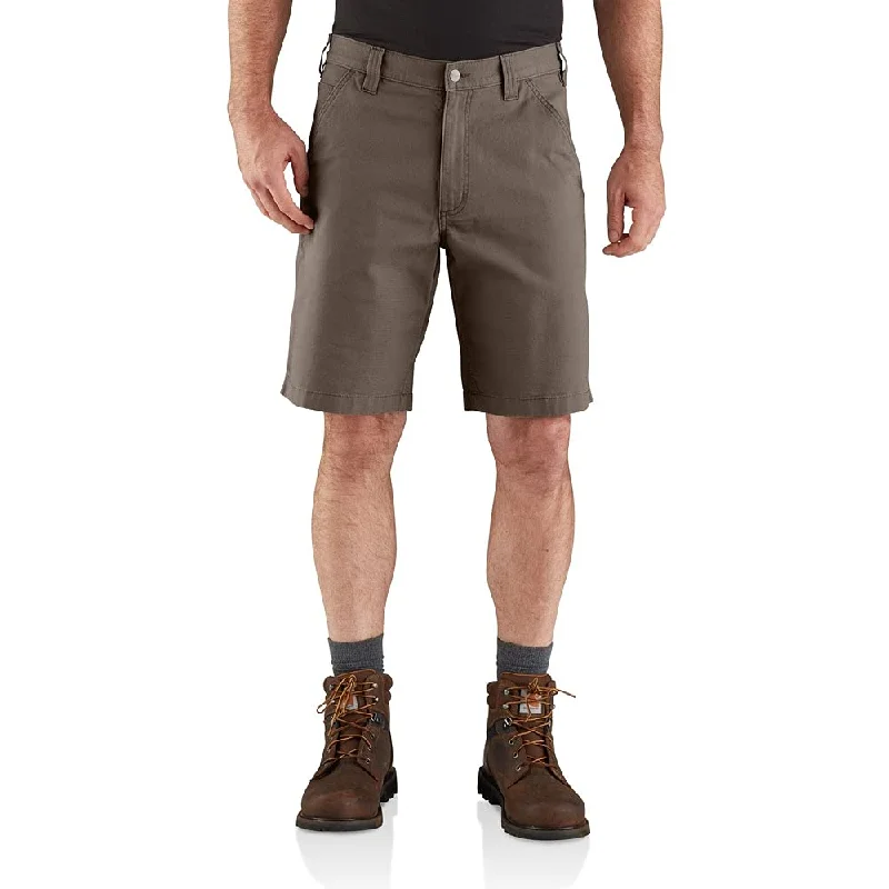 Carhartt 104195 Men's Rugged Flex Loose Fit Canvas Work Short - 10 Inc - 31 - Tarmac