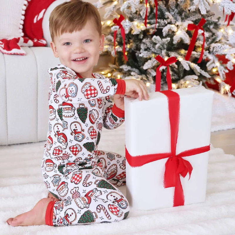 Santa's Cookies Two Piece Pajama Set