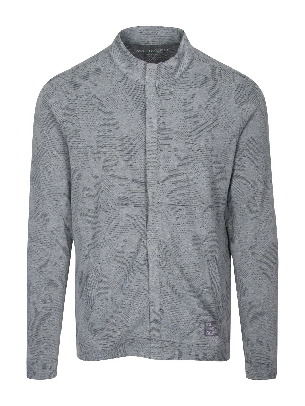 Badge Charter 2.0 Camtec Full Zip - Gull Heather