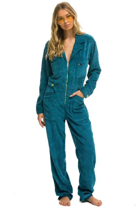 UNISEX CORDUROY FLIGHT SUIT - CAPRI