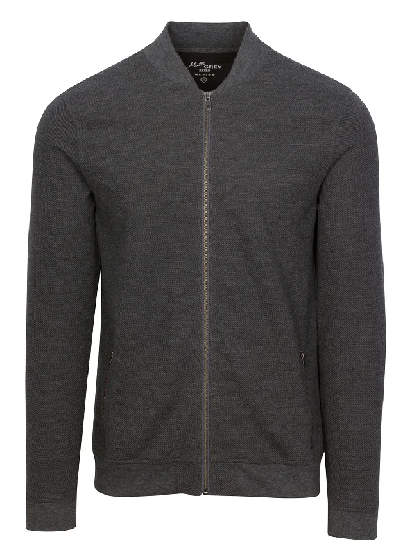 JC Full Zip - Charcoal