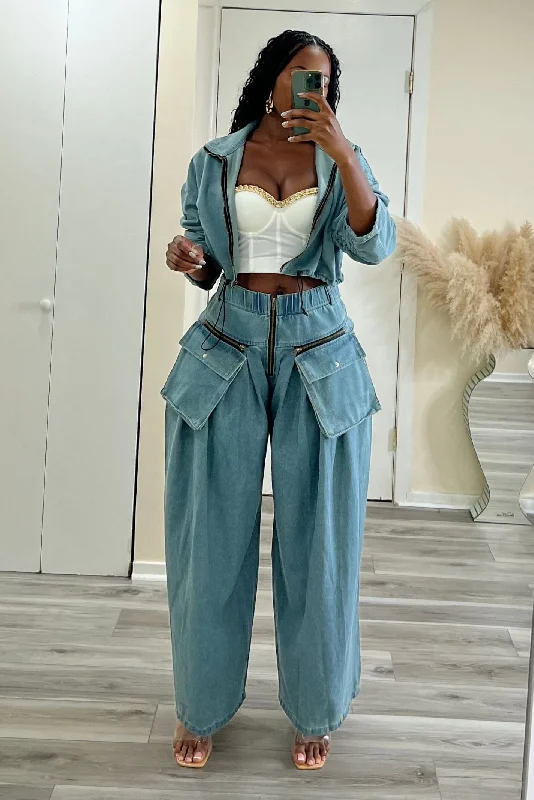 "WOODLANDS" DENIM SET