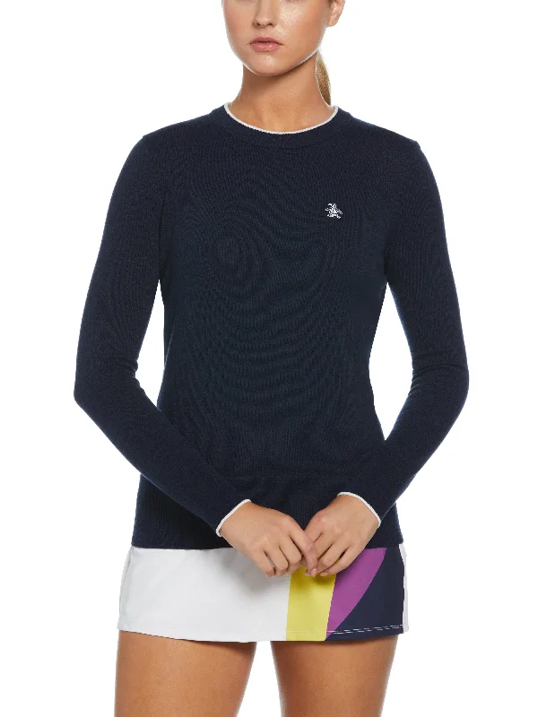 Women's Solid Pullover Sweater