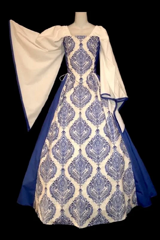 Blue Damask Duchess