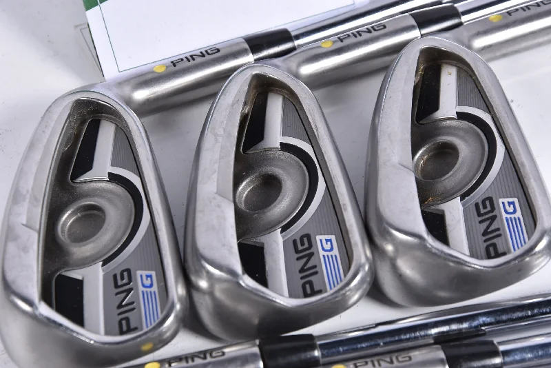 Ping G Series Irons / 4-PW / Yellow Dot / Regular Flex Ping AWT 2.0 Shafts