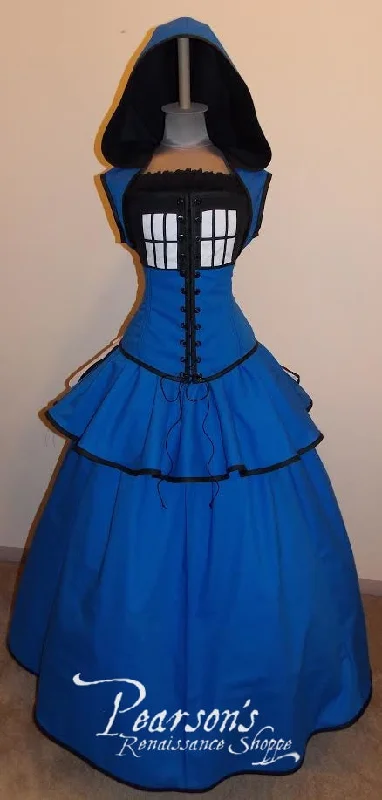 TARDIS - Dr. Who Full Bustle Costume