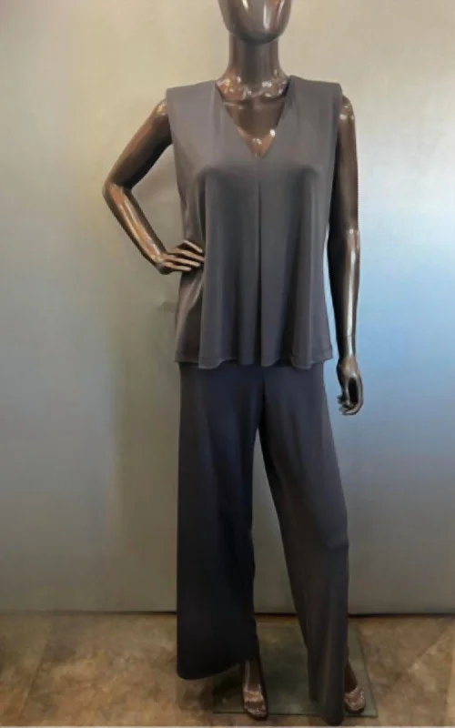 2Pc Outfit In Grey