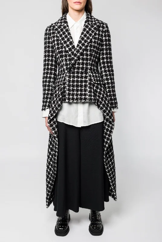 Yohji Yamamoto Draped Peaked Jacket