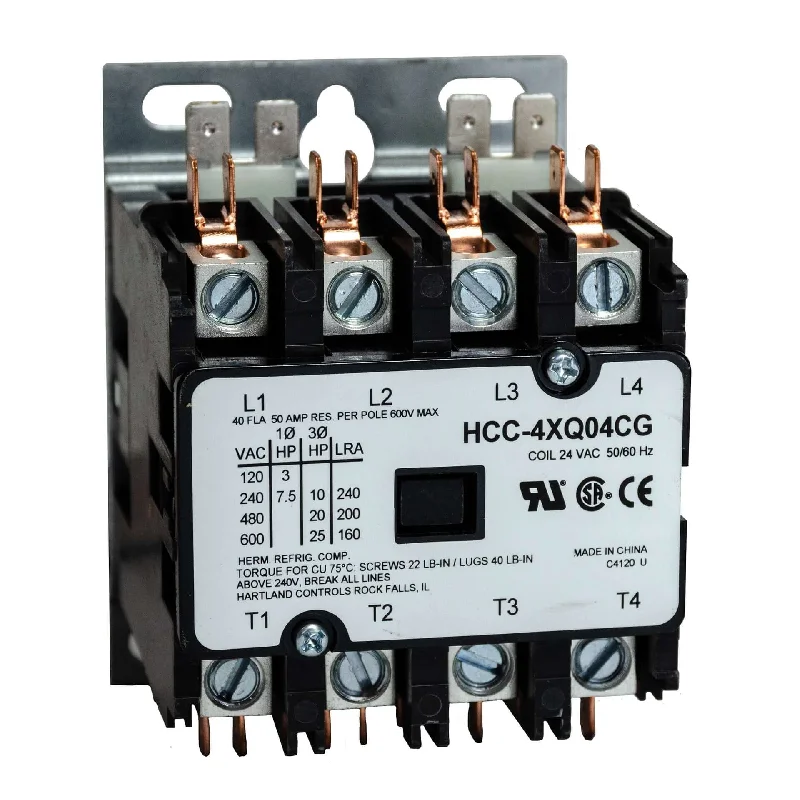 4-pole 24V contactor for Thermo2000 boiler - Mini 12 kW Model