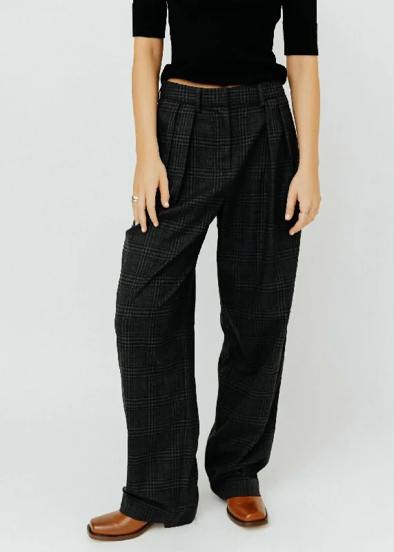 Eleanor Pants In Carbon Melange