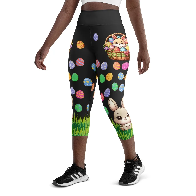 Easter Basket Yoga Capris