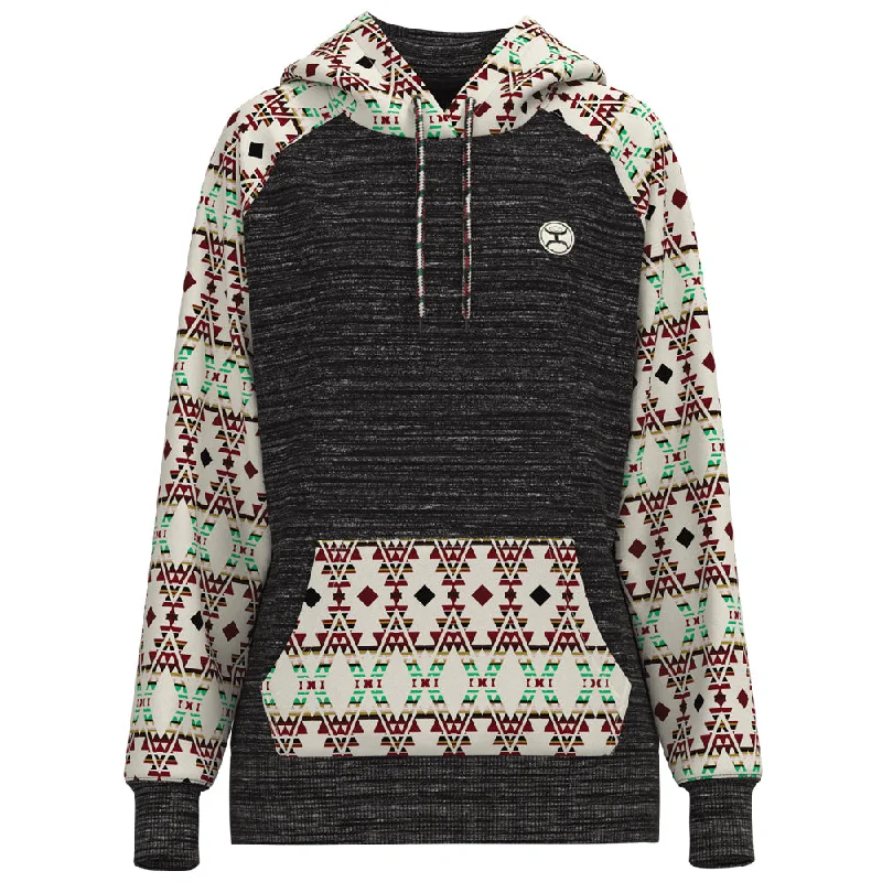 "Summit" Charcoal/Aztec Hoody