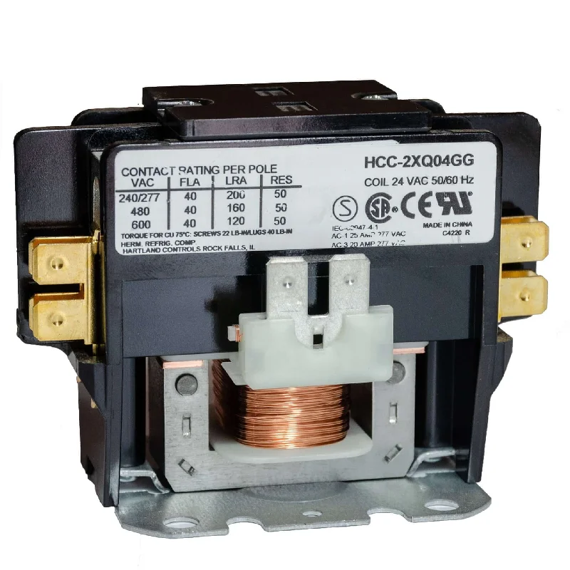 3-pole 240V contactor for Thermo2000 boiler 600V model