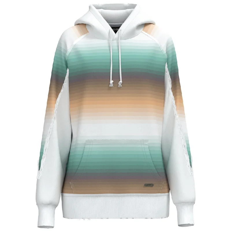 Hooey Ladies Hoody Serape/White