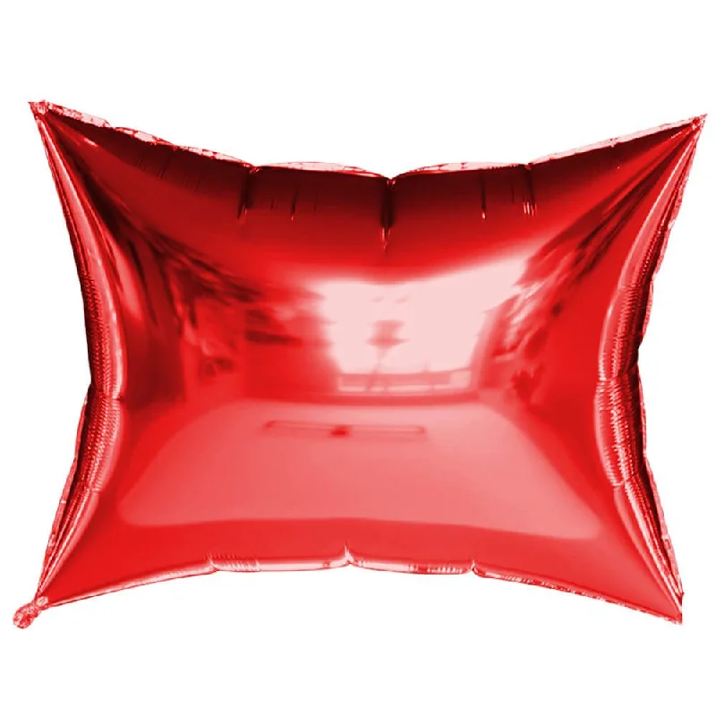 RECTANGULAR PILLOW PANEL - RED