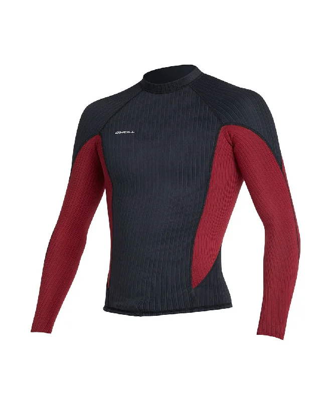 O'Neill Hyperfreak 1.5mm TB3X Long Sleeve Wetsuit Jacket - Bloodshot