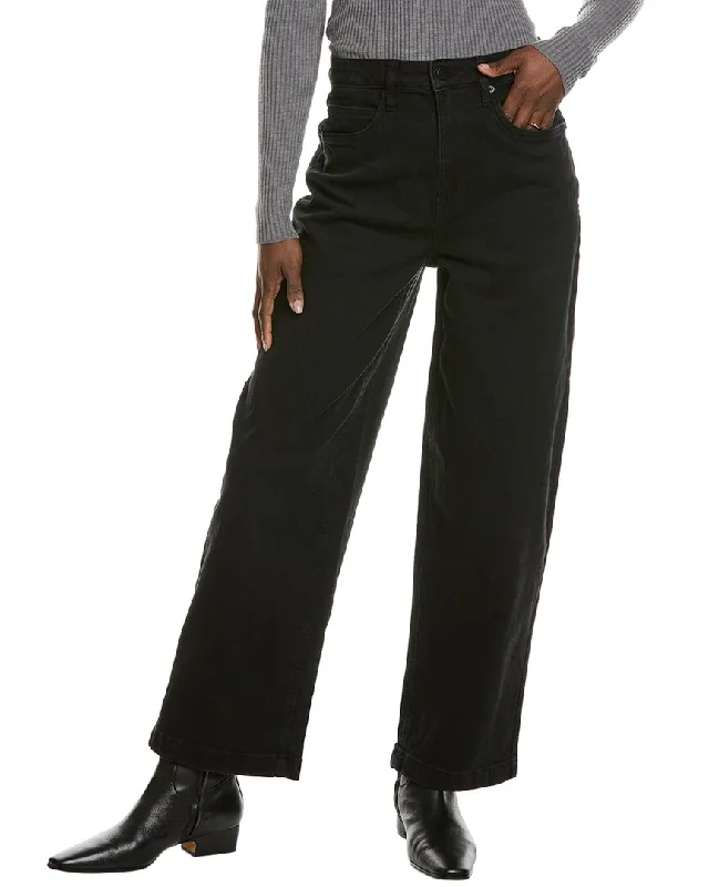 Kenneth Cole High-Rise Barrel Leg Jean