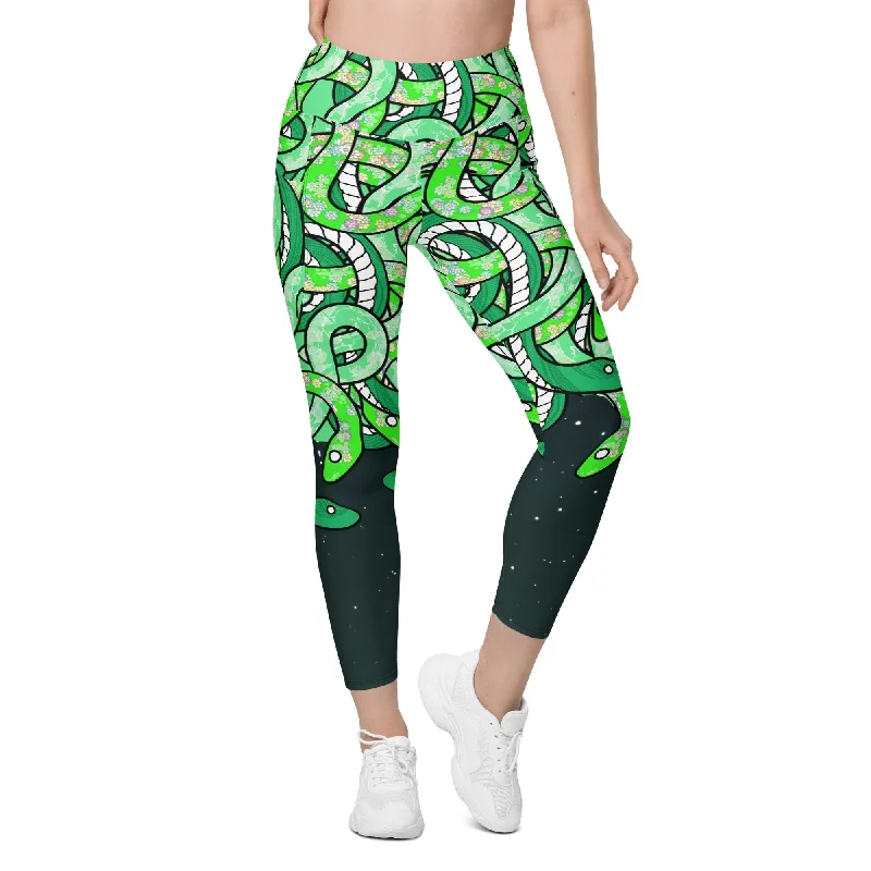 Tangled Snakes Leggings With Pockets