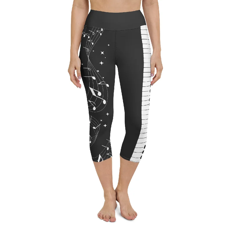 Music Yoga Capris