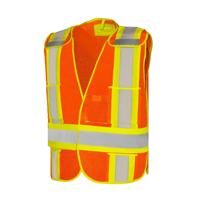 Ground Force Tear Away Hi-Vis Mesh Vest TV1U