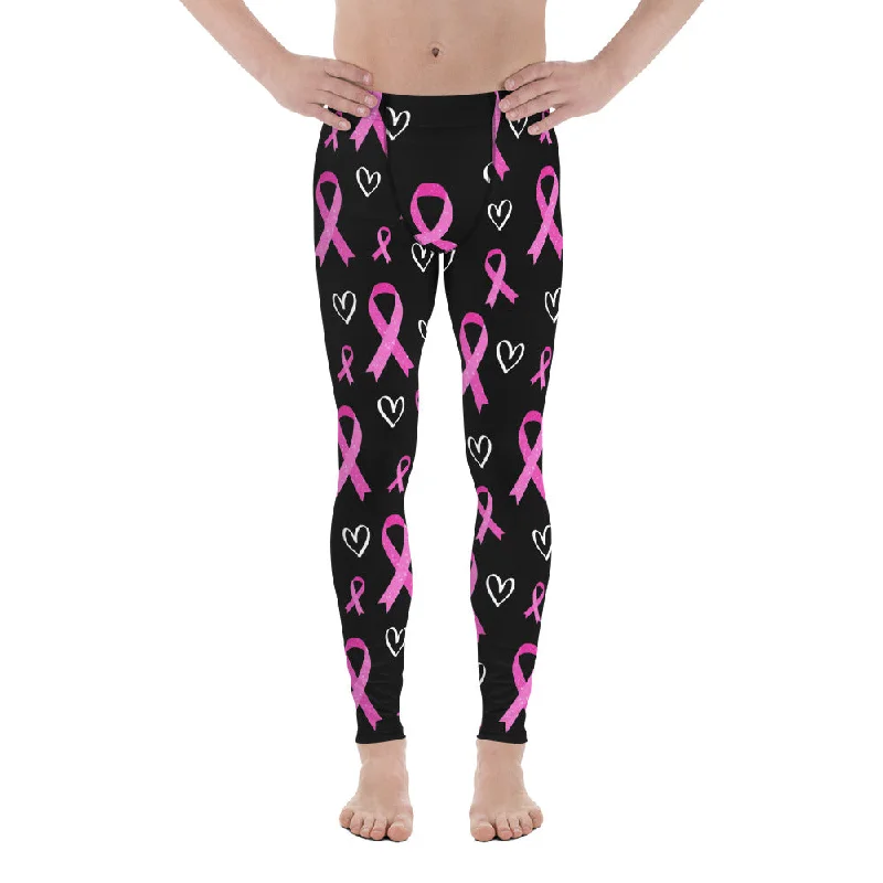 Pink Ribbon Men's Leggings