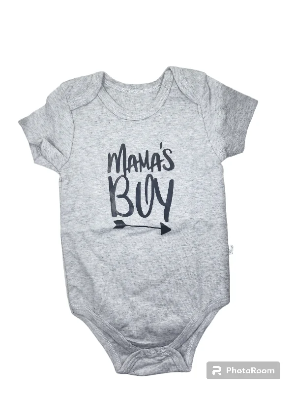 Mama's Boy Short Sleeve Romper