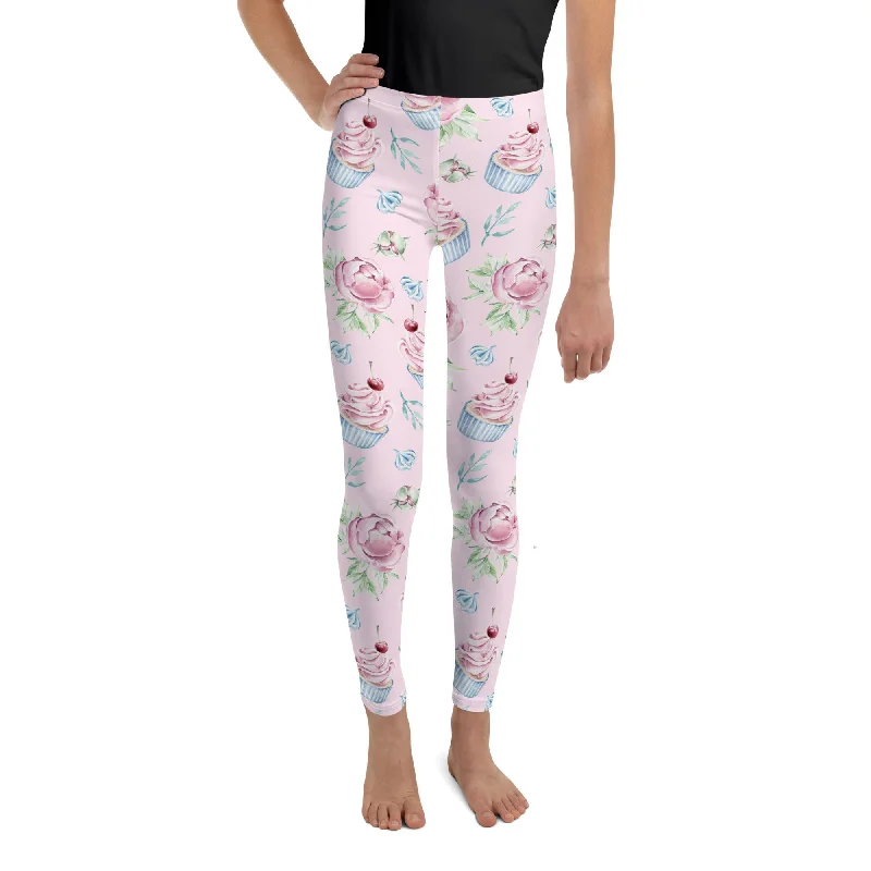 Cupcakes Youth Leggings