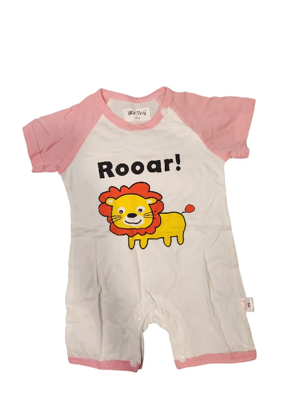 Lion Short Sleeve Romper