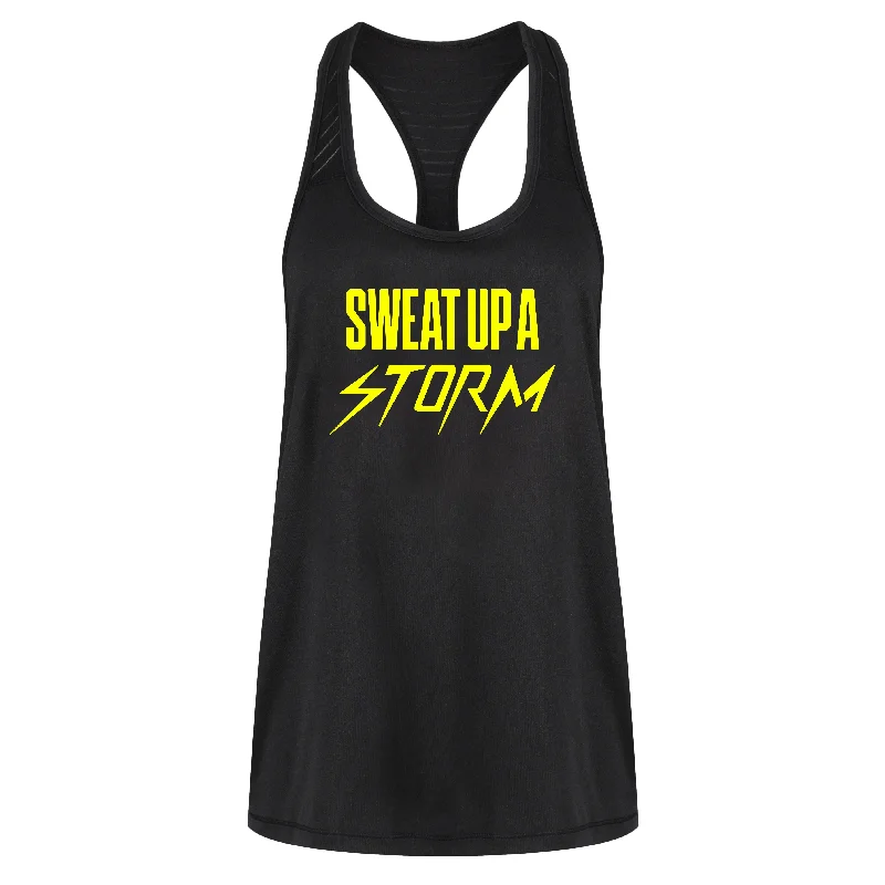 Sweat Up A Storm Mesh Racerback Vest