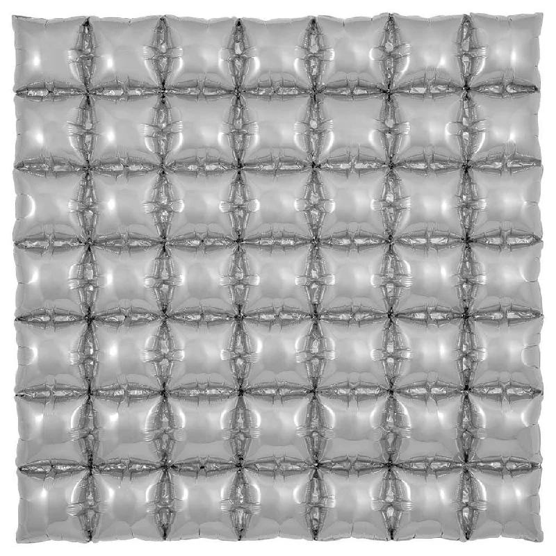 36 inch WAFFLE PANEL - SILVER