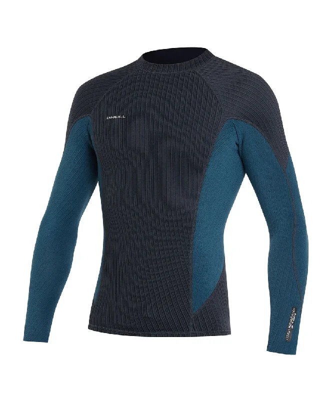 O'Neill Hyperfreak 1.5mm TB3X Long Sleeve Wetsuit Jacket - Gunmetal