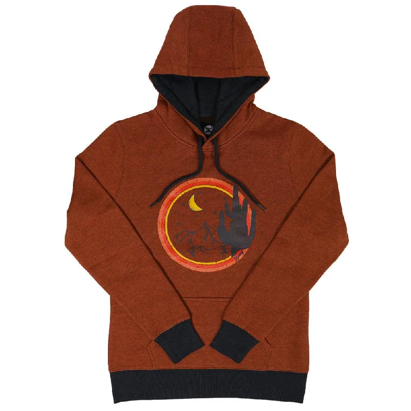 "Marfa" Heather Orange Hoody