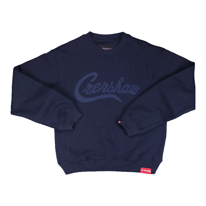 Crenshaw Crewneck - Navy