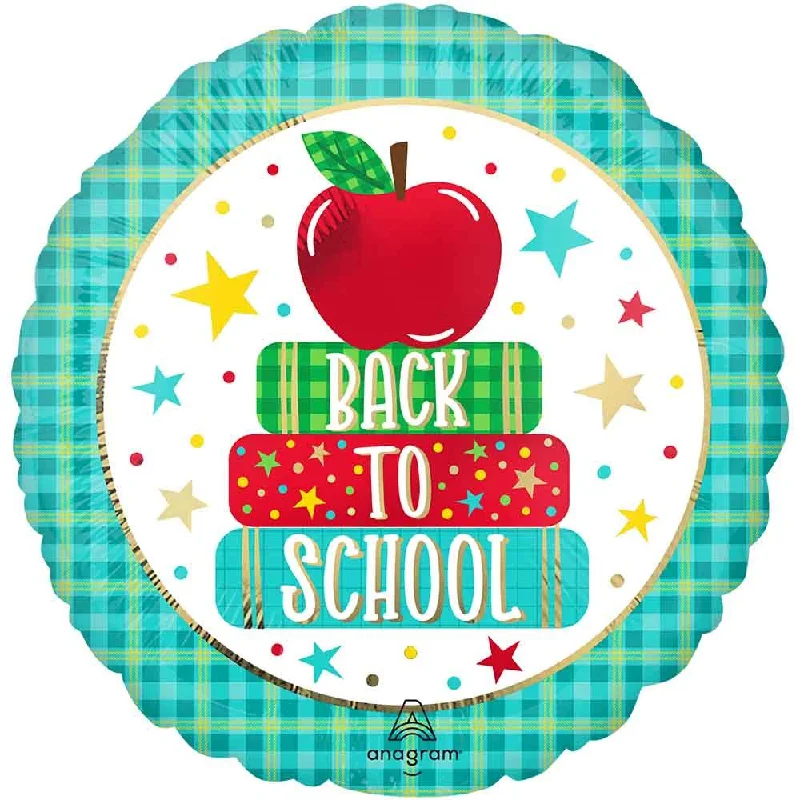 17 inch BACK TO SCHOOL APPLE & BOOKS