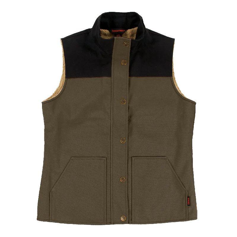 Tough Duck Women’s Duck Sherpa Lined Vest WV09