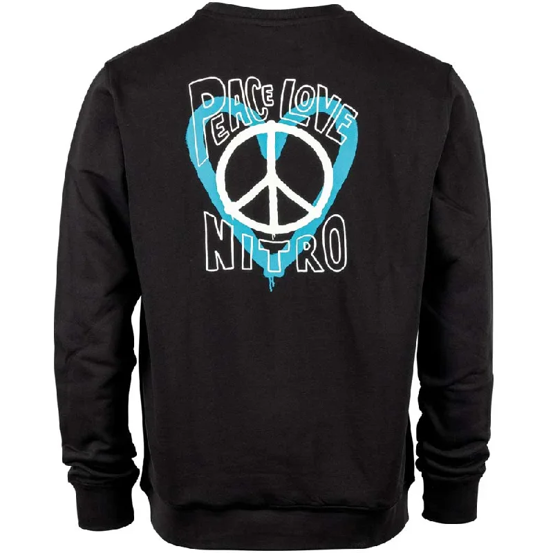 Nitro Peace Love Nitro Crew Neck Sweatshirt