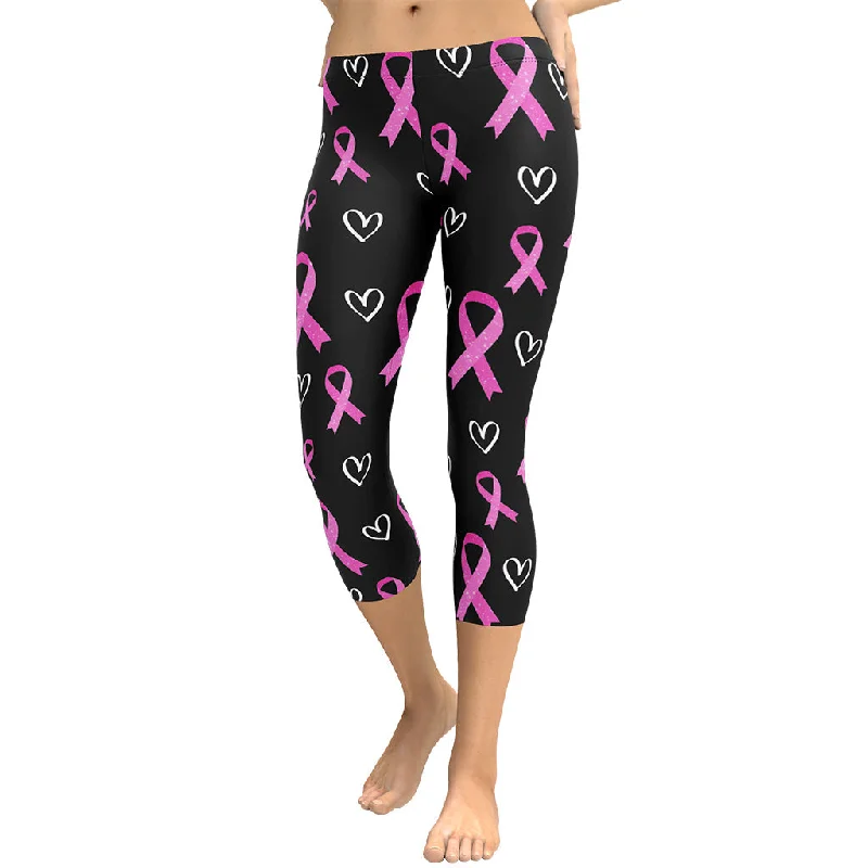 Pink Ribbon Capris