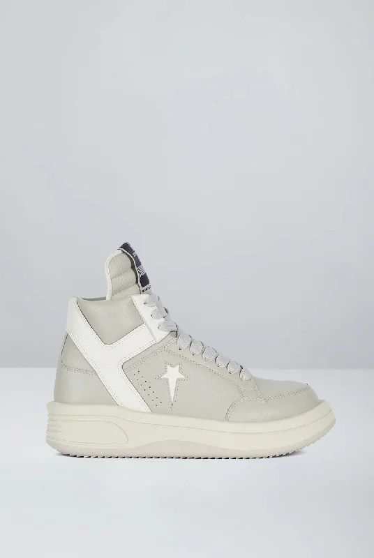 Rick Owens DRKSHDW x Converse Turbowpn in Oyster/White