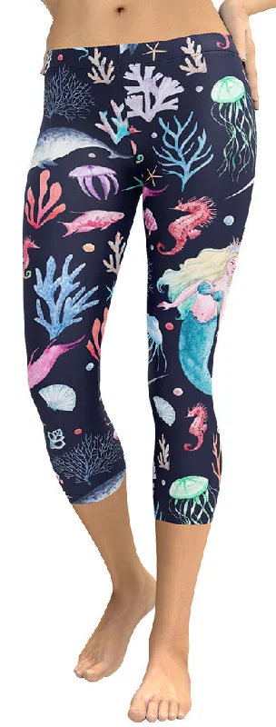 Enchanted Mermaids Capris