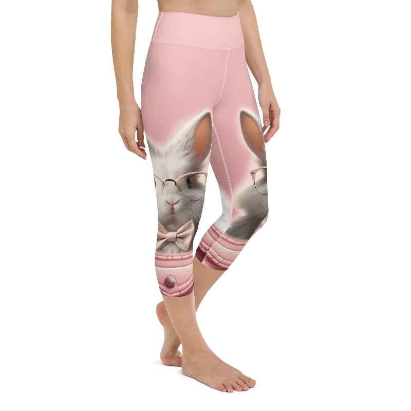 Cute Bunny Yoga Capris