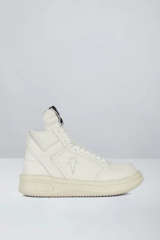 Rick Owens DRKSHDW x Converse Turbowpn in White/White