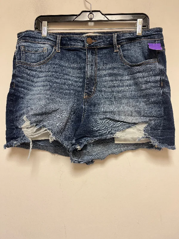 Blue Denim Shorts Bke, Size 12